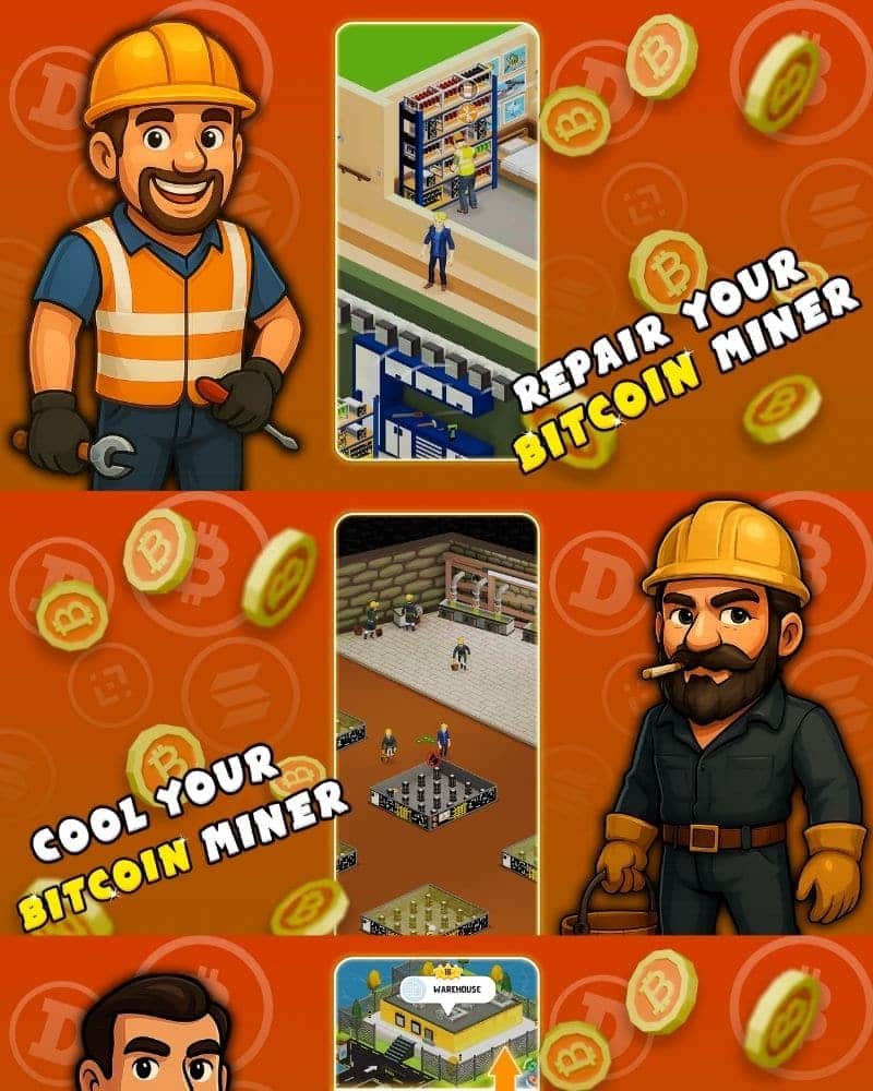 Crypto Empire Tycoon, Idle Simulation