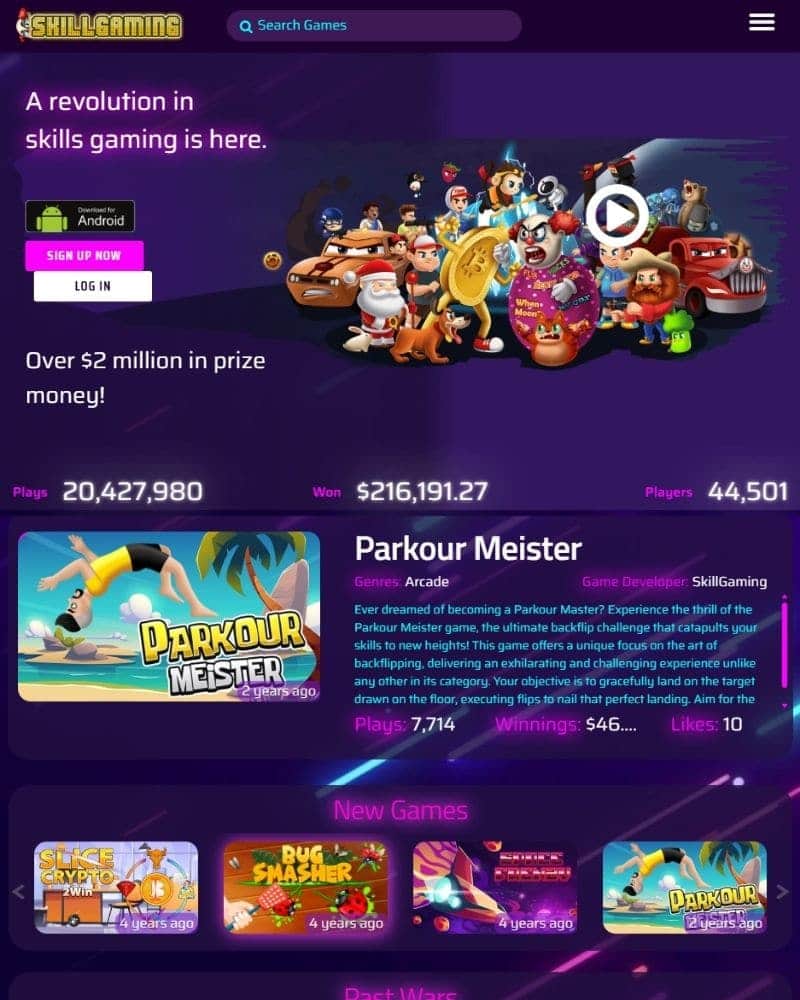 SkillGaming, Skill-based Gaming